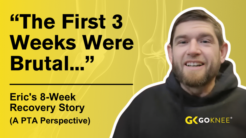 therapist's knee replacement recovery story