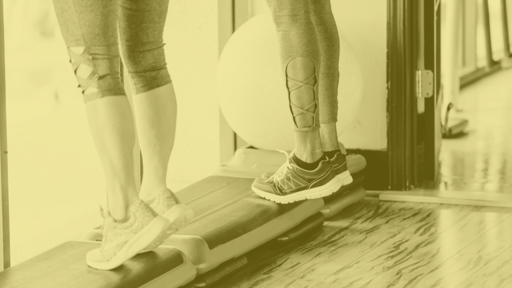 Calf raises for knee pain